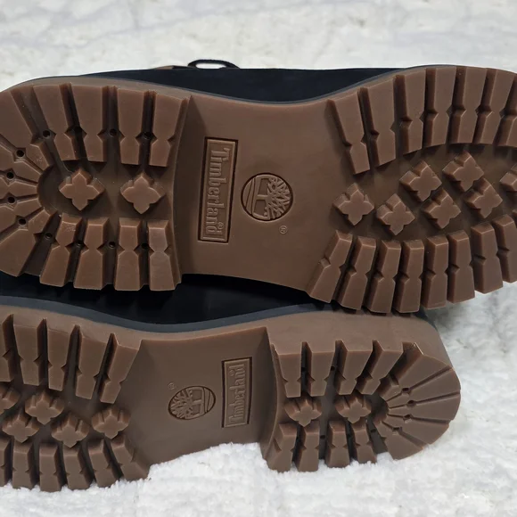 Timberland Men's Black and Tan Boots - Picture 7 of 10